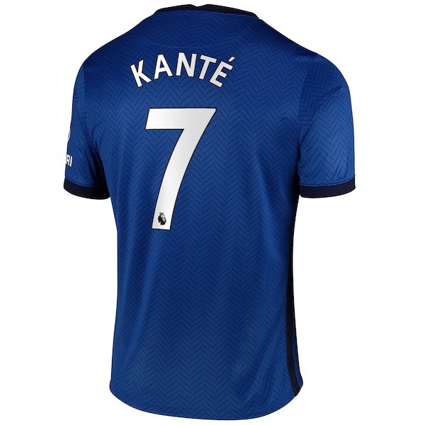 Maillot Football Chelsea NO.7 Kante Domicile 2020-21 Bleu